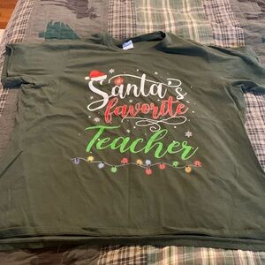Women’s size 3X teacher Christmas T-shirt